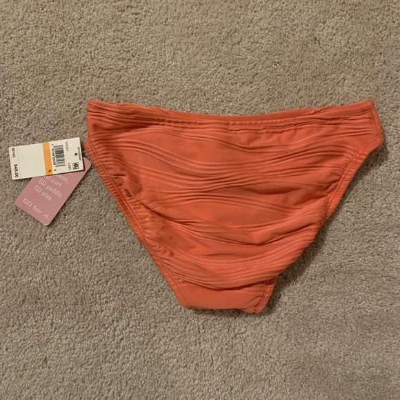 Go Gossip Coral Bikini Bottom, Size S - Picture 7 of 8